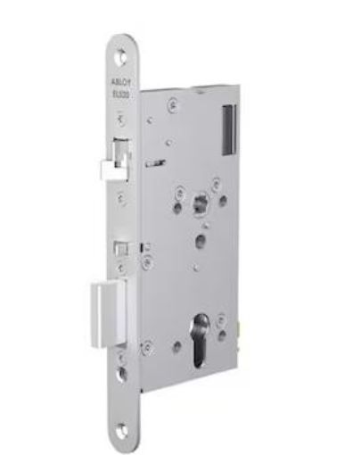 Picture of Assa Abloy CERTA DIN Euro profile. With anti friction bolt and hardened deadbolt. 12/24V DC