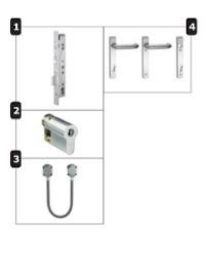 Picture of Assa Abloy Comprises EL460, CY326-VL, DL8, 60-0819-SSS