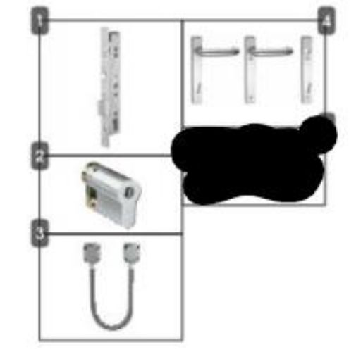 Picture of Assa Abloy Comprises EL460, CY326-VL, DL8, 60-0819-SSS