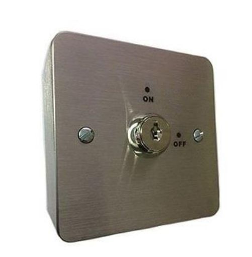 Picture of Single Gang, Flush, Momentary Keyed Alike Keyswitch