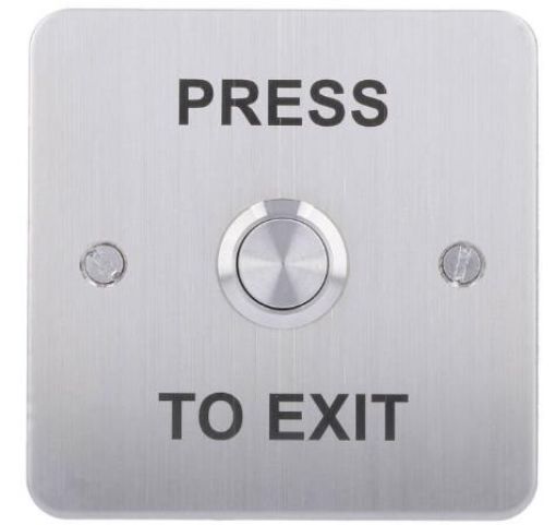 Picture of CDVI S'less Steel 1Gang surface Door Release Switch