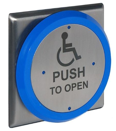 Picture of DISABLED FLUSH PUSH TO OPEN BUTTON IP55