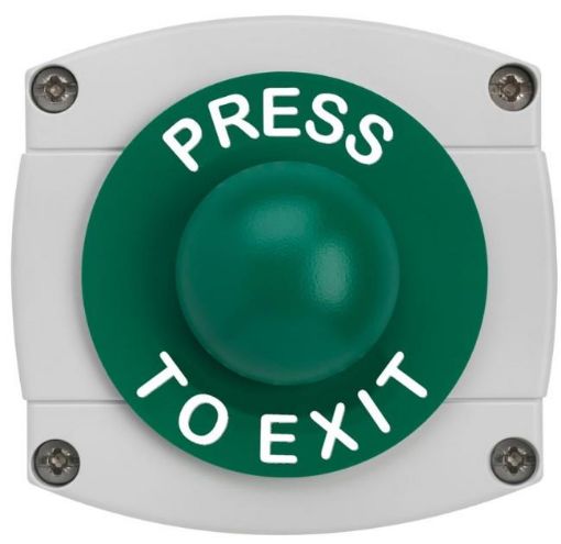 Picture of IP66 Green Dome Exit Button Surface Press External