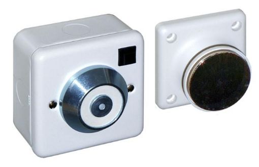 Picture of CQR Deedlock, Magnet Door Hold Open Wall Mounted 24V DC Metal Test Switch
