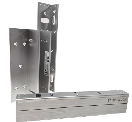 Picture of Deedlock Slimline Unmonitored Electro-Magnetic Lock & ZL Bracket Kit