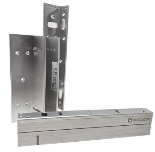 Picture of CQR Deedlock Slimline Monitored Electro-Magnetic Locks Includes ZL Bracket