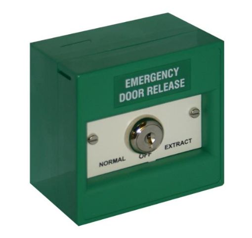 Picture of KAC Surface Mounted, 3 Position Key Switch (c/w 2 Keys)
