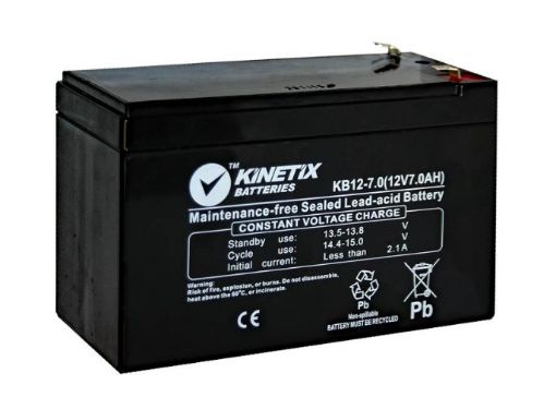 Picture of RECHARGEABLE BATTERY 12V 7AHR
