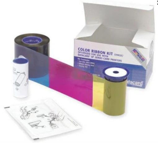 Picture of Datacard YMCKT Colour Ribbon for SD range, 534700-004-R010 (500 prints) ** previous SKU 534000-003