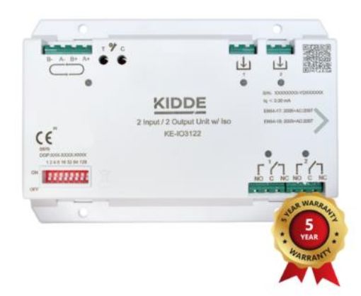 Picture of Excellence series intelligent addressable 2 input / 2 output unit with isolator