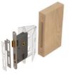 Picture of Assa Abloy Abloy intumescent universal DIN lock pack C/W cable & strike - ITL-EL560MBS-2MM.