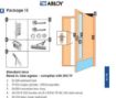 Picture of Assa Abloy Door Security Package 1E - 65mm Backset
Comprises EL560, CY326-VL, EA280, 60-0319-SSS,