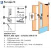 Picture of Assa Abloy Door Security Package 1E - 60mm Backset 
Comprises EL560, CY326-VL, EA280, 60-0319-SSS,