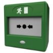 Picture of CQR FP3 Manual Call Point Resettable Double Pole – Green