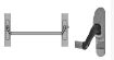 Picture of Abloy ABLOY SSS panic bar for use with EL060 EL418 &  EL420